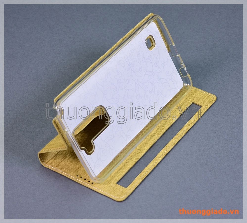 Bao da LG Stylus 2, bao da cầm tay có cửa sổ view, hiệu Vili