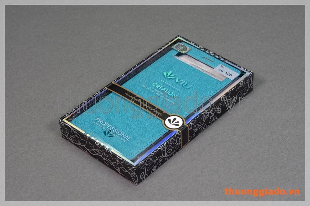 Bao da thời trang LG V20 flip case (hiệu Vili, có cửa sổ view)