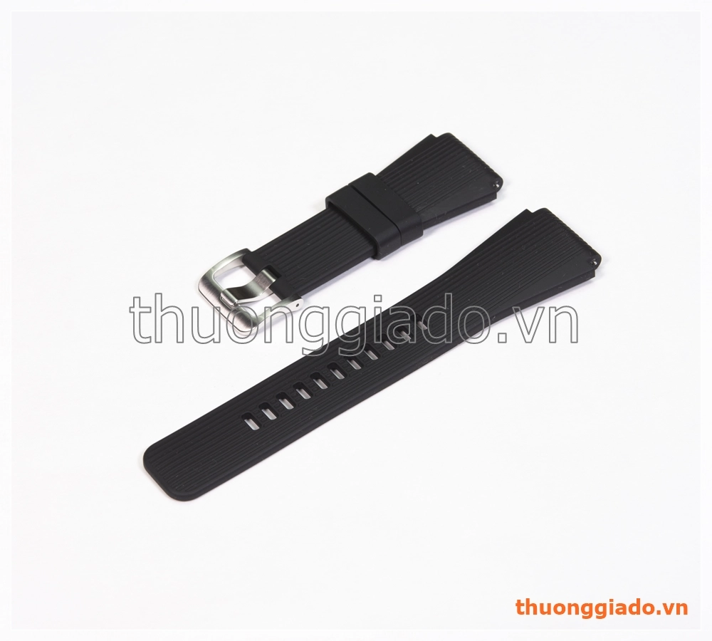 Dây đồng hồ Samsung Galaxy Watch 46mm, Gear S3 Classic màu đen, hàng chính hãng