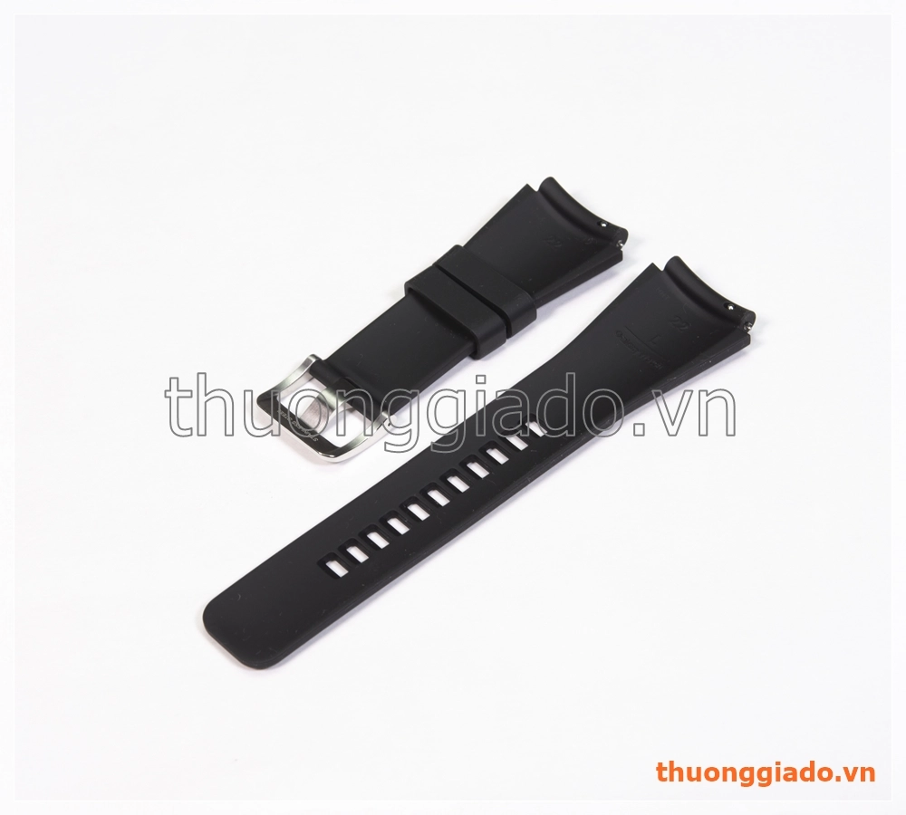 Dây đồng hồ Samsung Galaxy Watch 46mm, Gear S3 Classic màu đen, hàng chính hãng