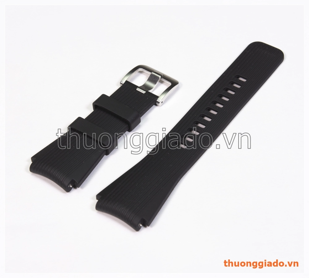 Dây đồng hồ Samsung Galaxy Watch 46mm, Gear S3 Classic màu đen, hàng chính hãng