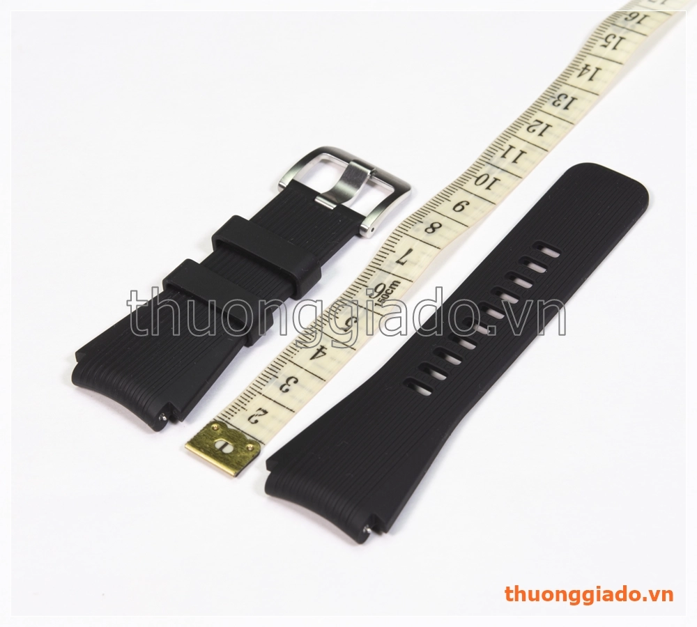 Dây đồng hồ Samsung Galaxy Watch 46mm, Gear S3 Classic màu đen, hàng chính hãng