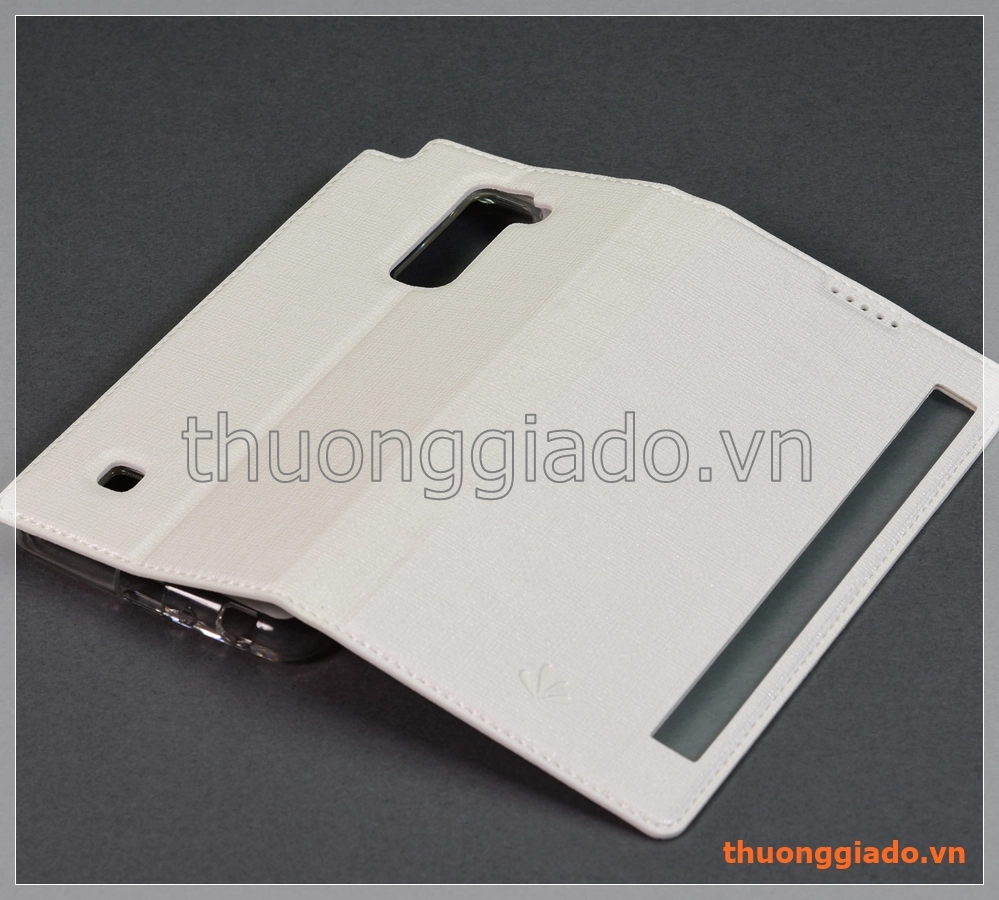 Bao da LG Stylus 2 Plus, bao da cầm tay có cửa sổ view, hiệu Vili
