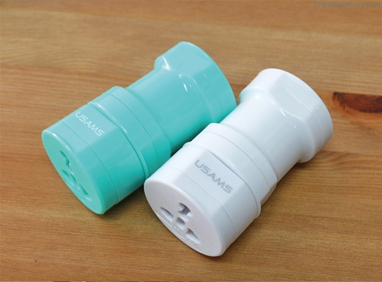 Đầu chuyển đổi phích cắm điện đa năng USAMS cho đi du lịch nước ngoài