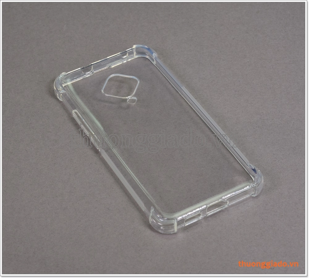 Ốp lưng Silicone Vivo S5, ốp dẻo trong suốt, tăng cường chống sốc 4 góc