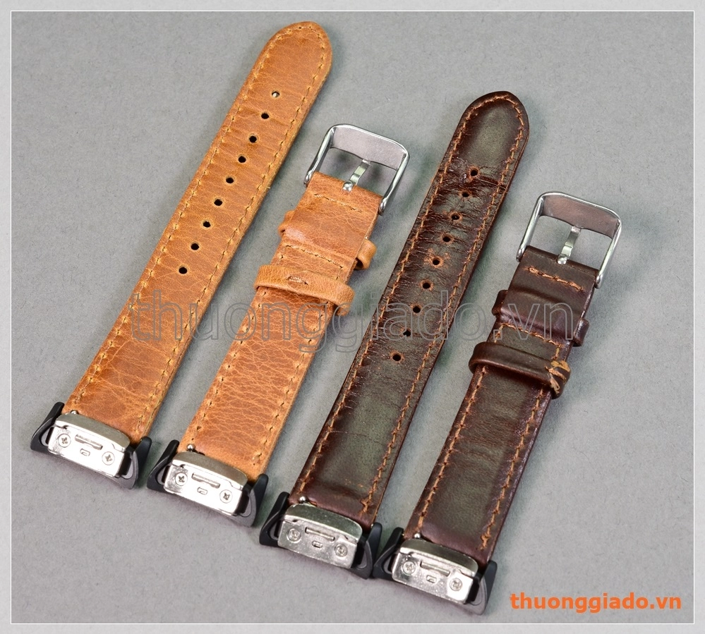 Dây đồng hồ Samsung Gear Fit 2/ R360, Gear Fit2 Pro/ R365 (dây da bò) Dây đồng hồ Samsung Gear Fit 2/ R360, Gear Fit2 Pro/ R365 (dây da bò)