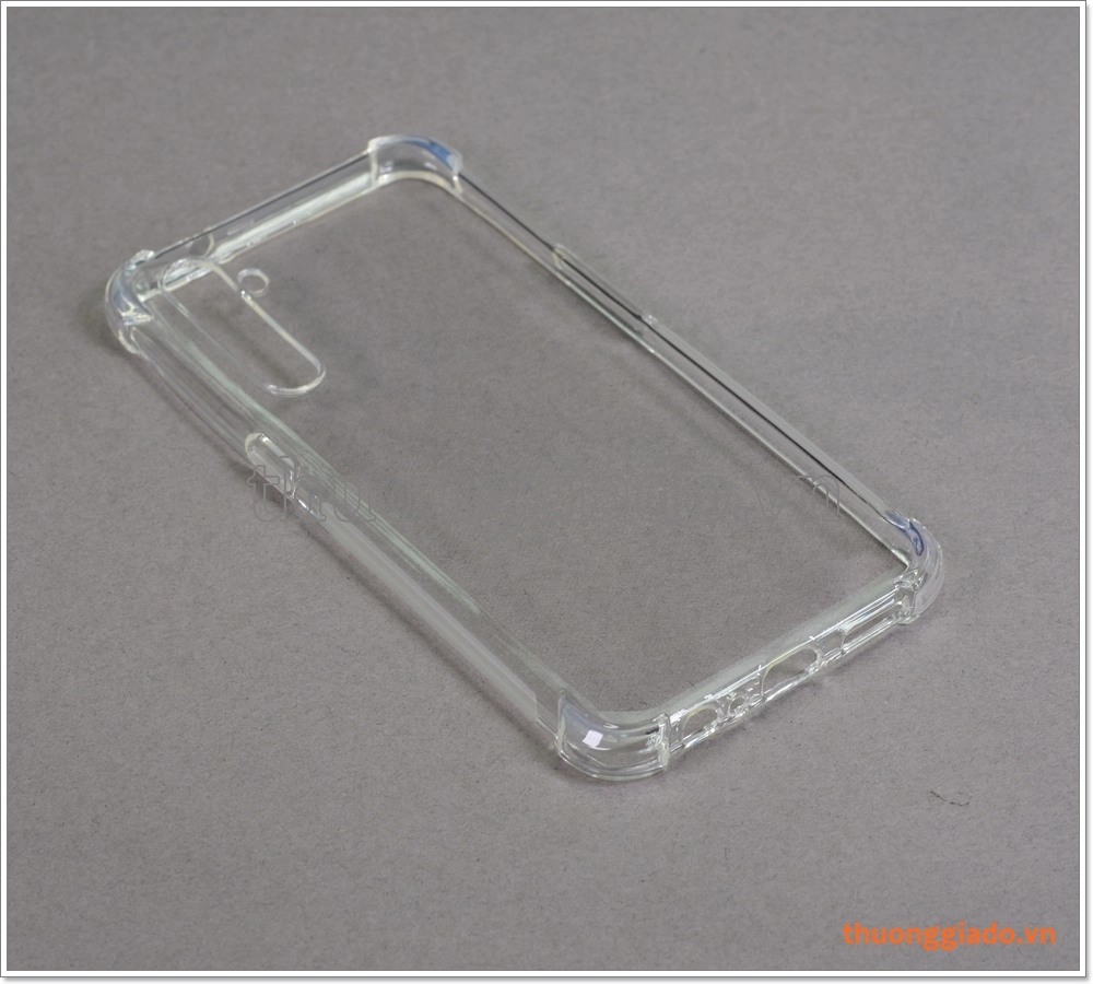 Ốp lưng Silicone Realme XT, ốp dẻo trong suốt, tăng cường chống sốc 4 góc