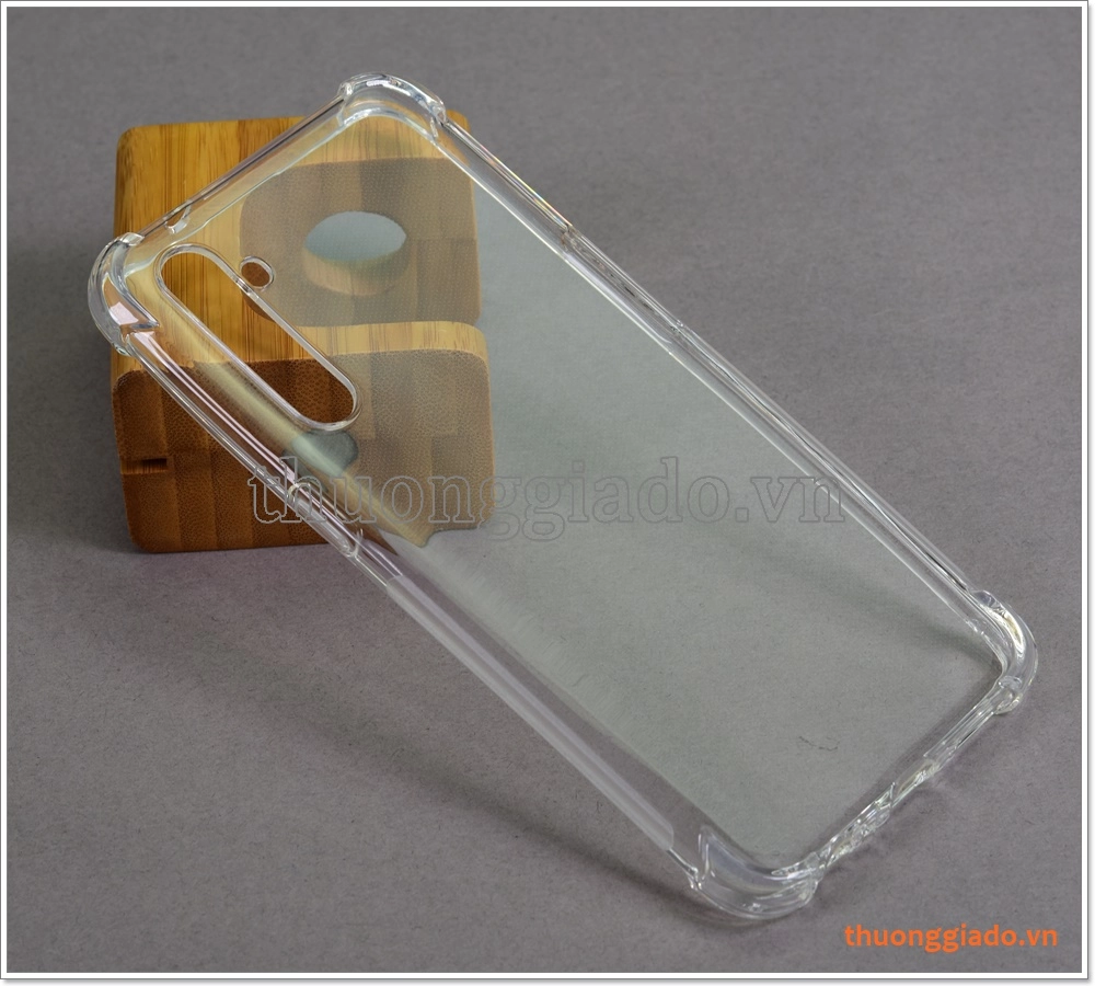 Ốp lưng Silicone Realme XT, ốp dẻo trong suốt, tăng cường chống sốc 4 góc