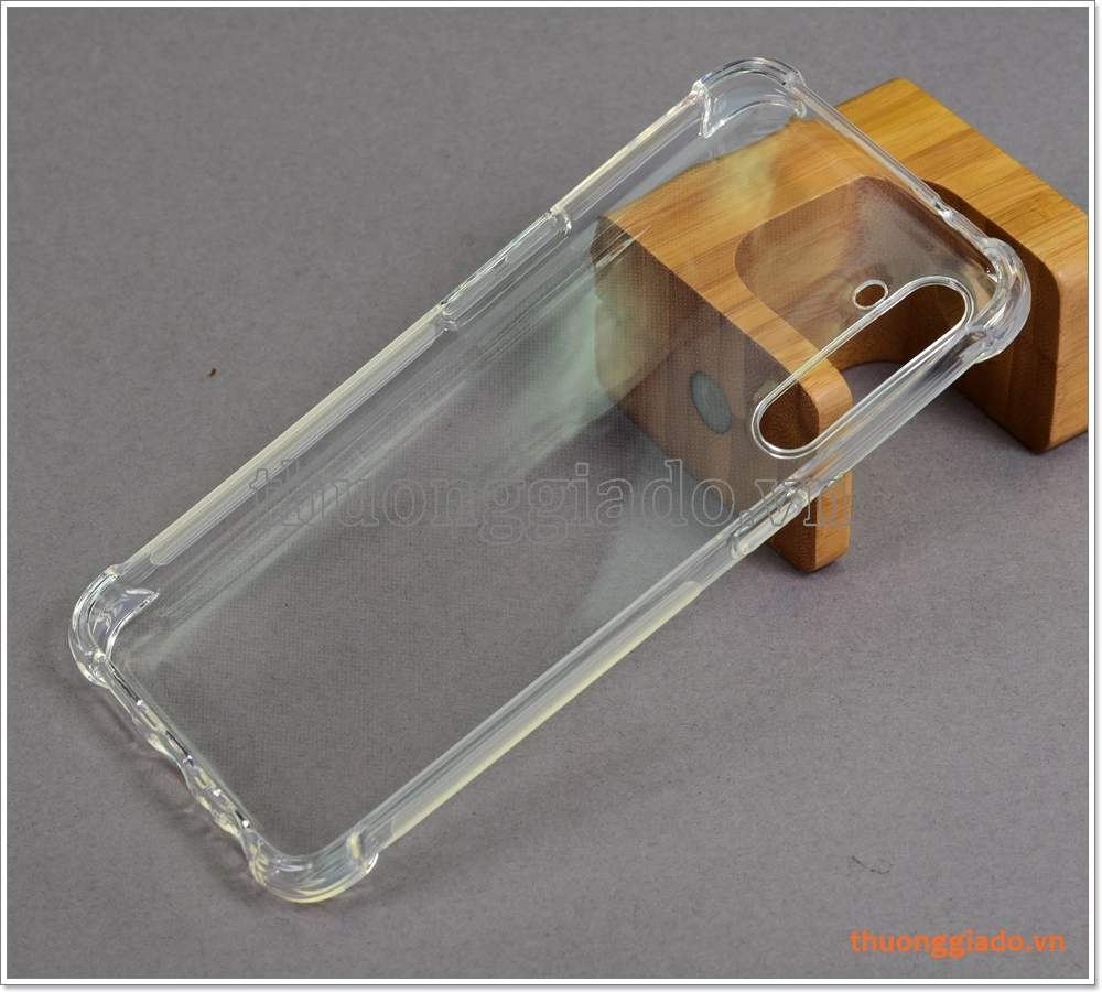 Ốp lưng Silicone Realme XT, ốp dẻo trong suốt, tăng cường chống sốc 4 góc