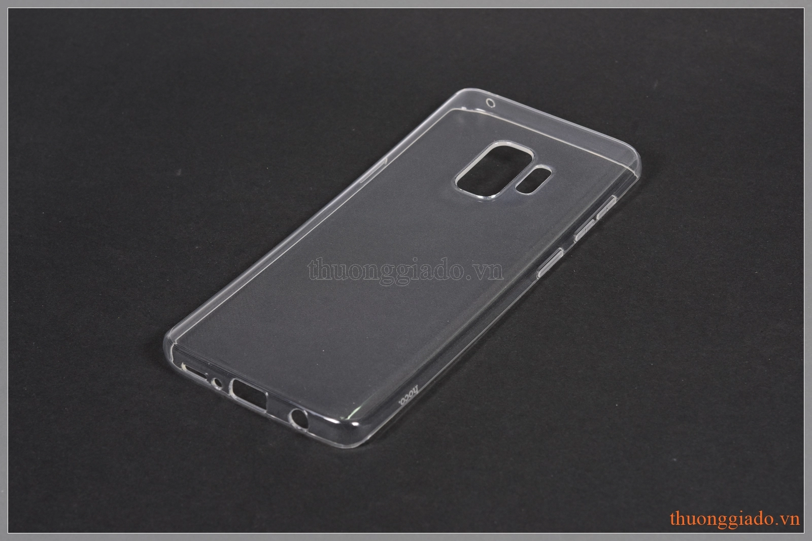 Ốp lưng silicone Samsung Galaxy S9/ G960 (trắng trong suốt, hiệu HOCO)