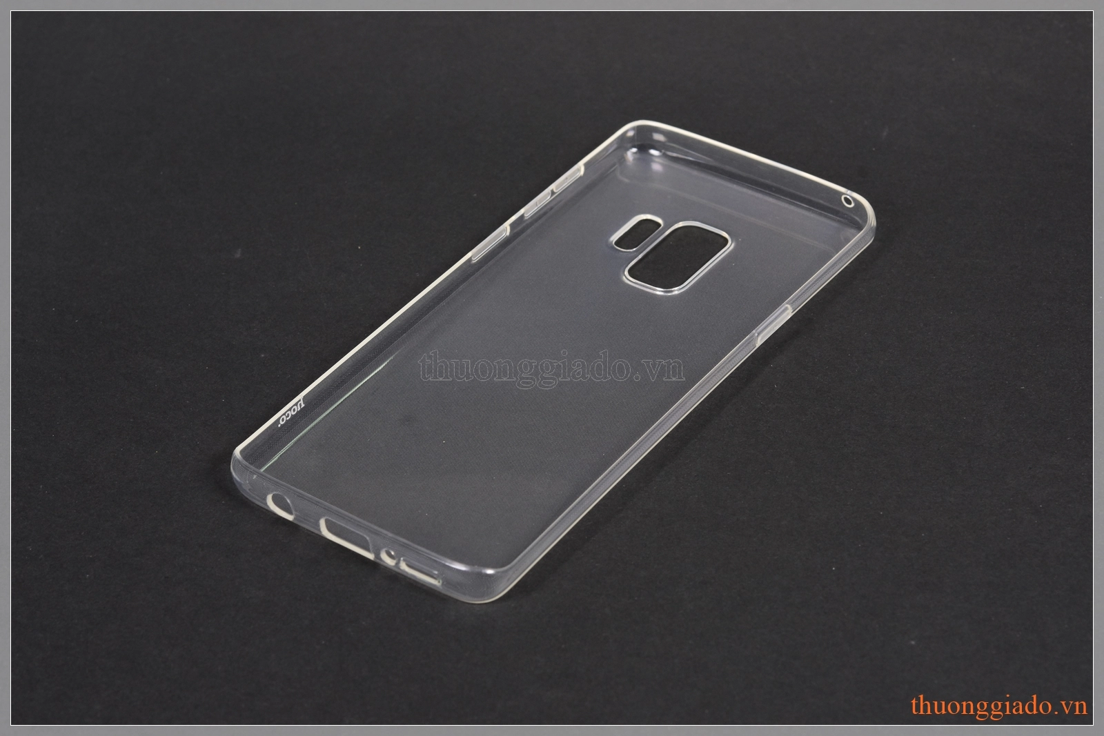 Ốp lưng silicone Samsung Galaxy S9/ G960 (trắng trong suốt, hiệu HOCO)