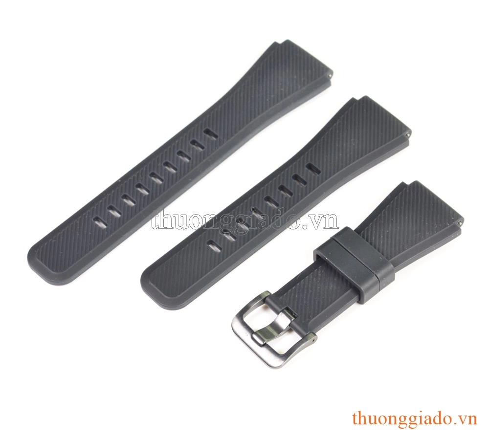 Dây đồng hồ Samsung Gear S3 classic, Gear S3 frontier (Cao su, hàng chính hãng)