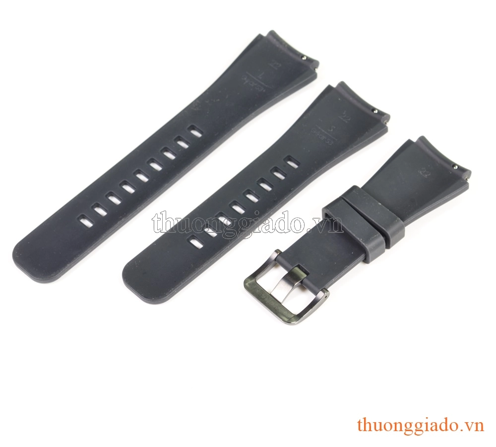 Dây đồng hồ Samsung Gear S3 classic, Gear S3 frontier (Cao su, hàng chính hãng)