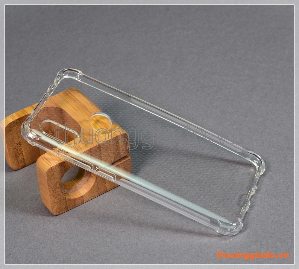 Ốp lưng silicone Redmi Note 6 Pro Redmi Note 6, ốp dẻo trong suốt chống sốc 4 góc