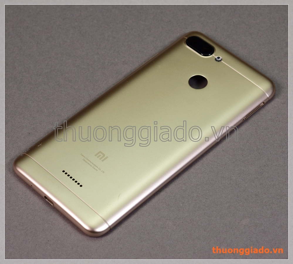Nắp lưng Redmi 6 (5.45"), nắp đậy pin chính hãng, kèm kính camera sau