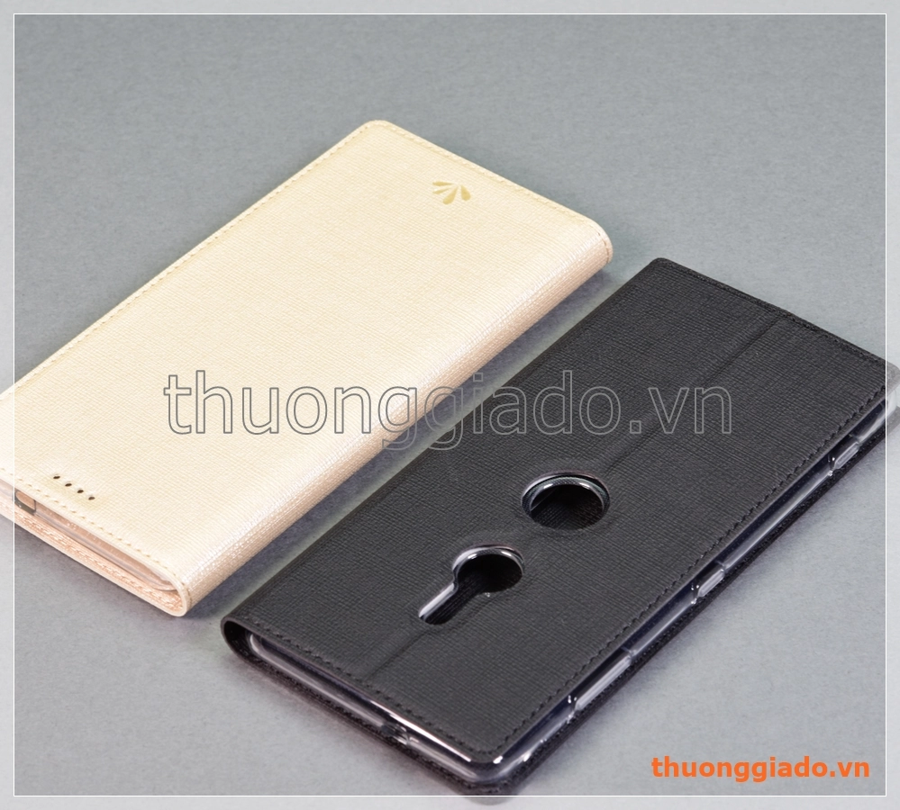 Bao da Sony Xperia XZ3 (6.0"), bao da cầm tay nắp gập mở kiểu flip, hiệu Vili