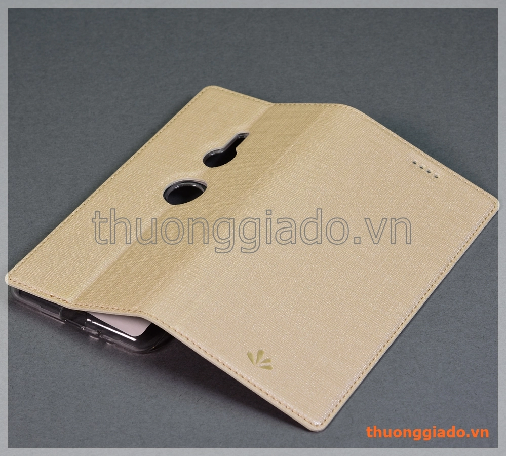 Bao da Sony Xperia XZ3 (6.0"), bao da cầm tay nắp gập mở kiểu flip, hiệu Vili