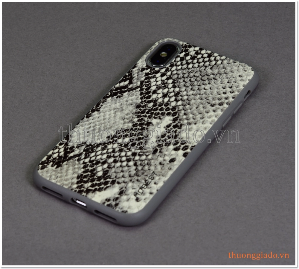 Ốp lưng da chống sốc iPhone Xs (5.8")/iPhone X (5.8") hiệu Mobest