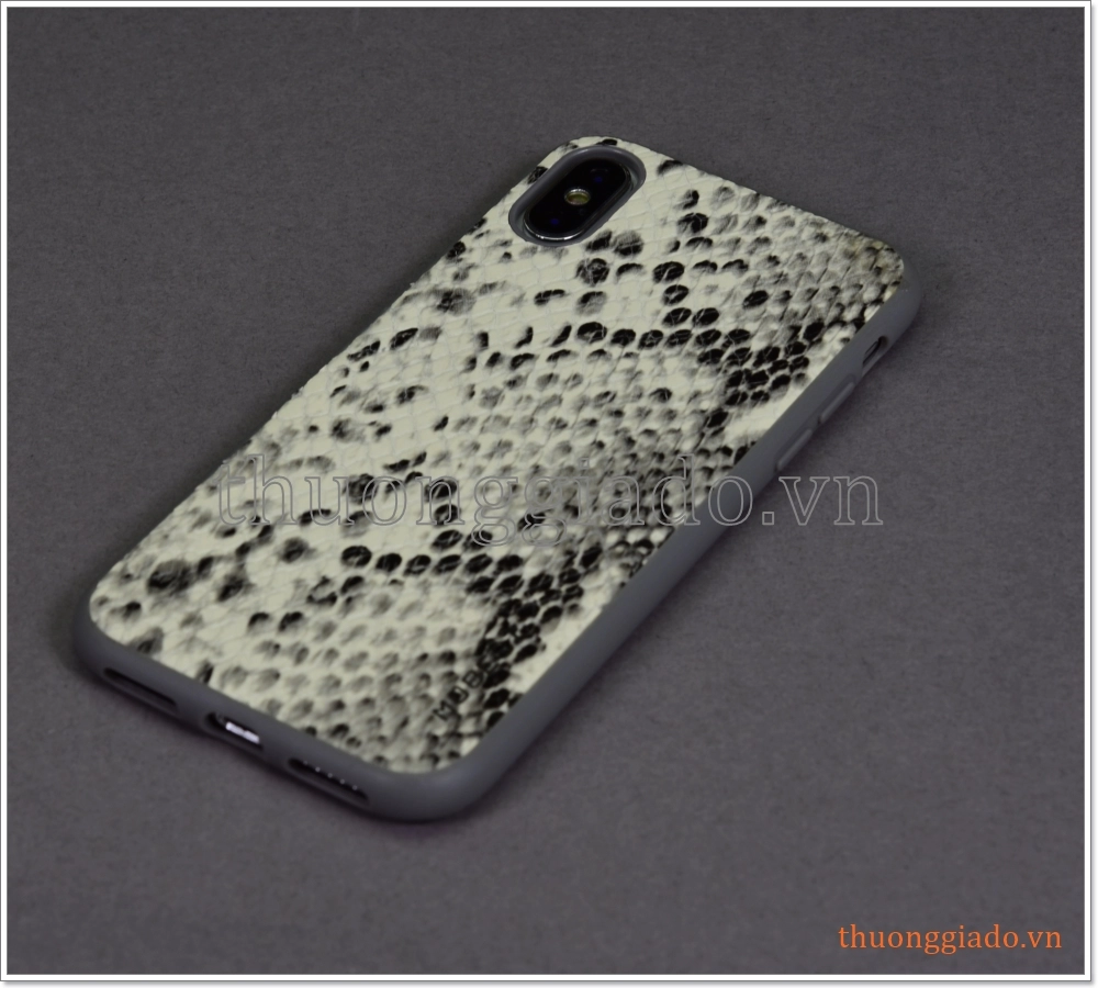 Ốp lưng da chống sốc iPhone Xs (5.8")/iPhone X (5.8") hiệu Mobest