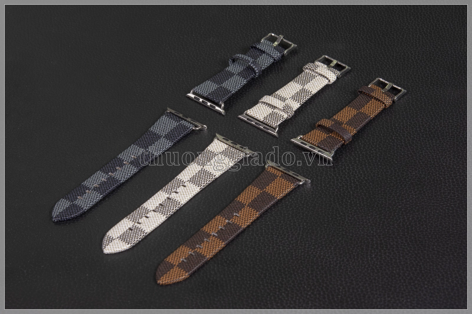 Dây da cho đồng hồ Apple Watch 42mm (phong cách LV - Louis Vuitton) Dây da cho đồng hồ Apple Watch 42mm (phong cách LV - Louis Vuitton)