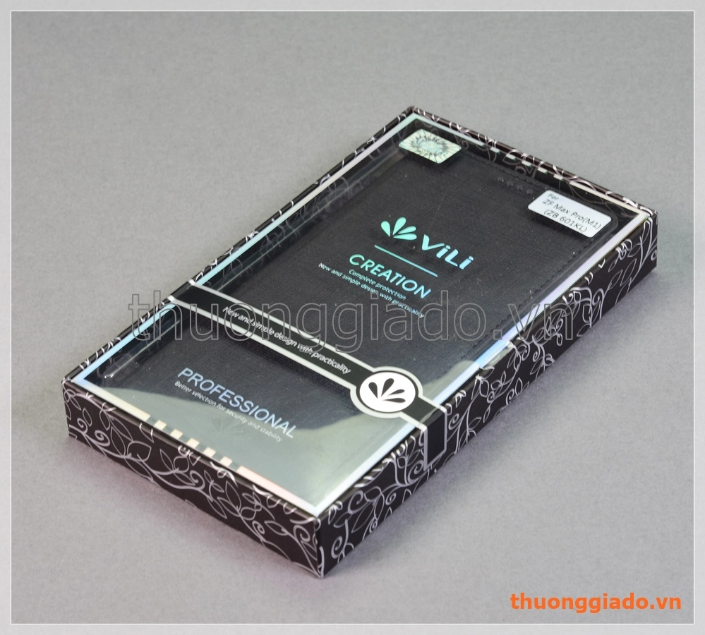 Bao da Asus ZenFone Max Pro M1/ ZB601KL/ ZB602KL, bao da cầm tay kiểu flip, hiệu Vili