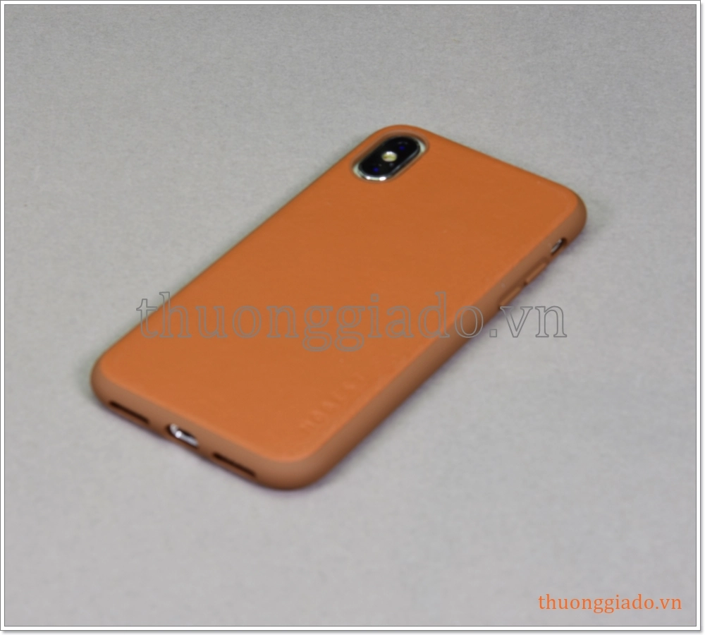 Ốp lưng da chống sốc iPhone X/iPhone Xs (5.8”), chống va đập hiệu Mobest