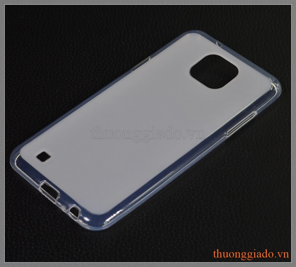 Ốp lưng silicone LG X Cam _ TPU case (viền trong lưng trắng mờ)