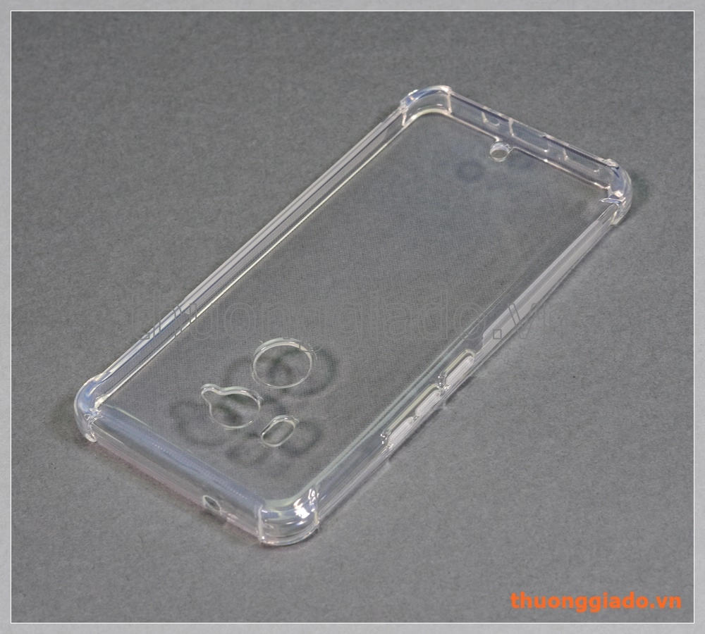 Ốp lưng silicone HTC U11 Plus/ U11+, ốp trong suốt chống sốc bốn góc