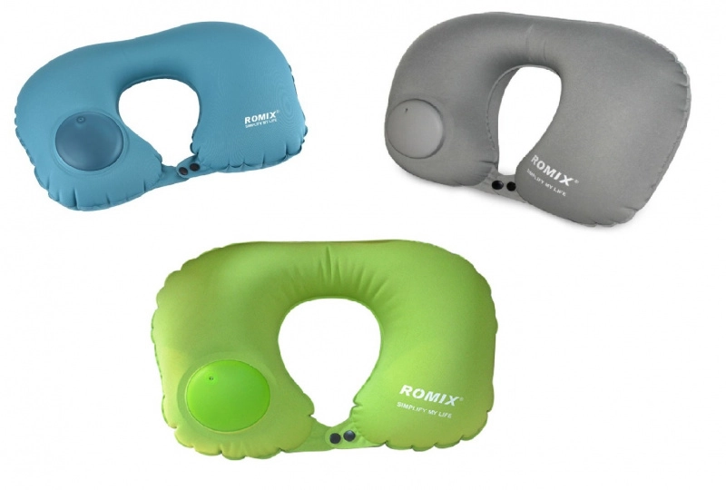 Gối hơi kê cổ ROMIX RH34 (gối du lịch, gối tựa văn phòng) Gối hơi kê cổ ROMIX RH34 (gối du lịch, gối tựa văn phòng)