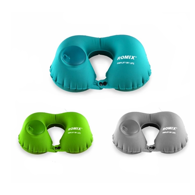 Gối hơi kê cổ ROMIX RH34 (gối du lịch, gối tựa văn phòng) Gối hơi kê cổ ROMIX RH34 (gối du lịch, gối tựa văn phòng)