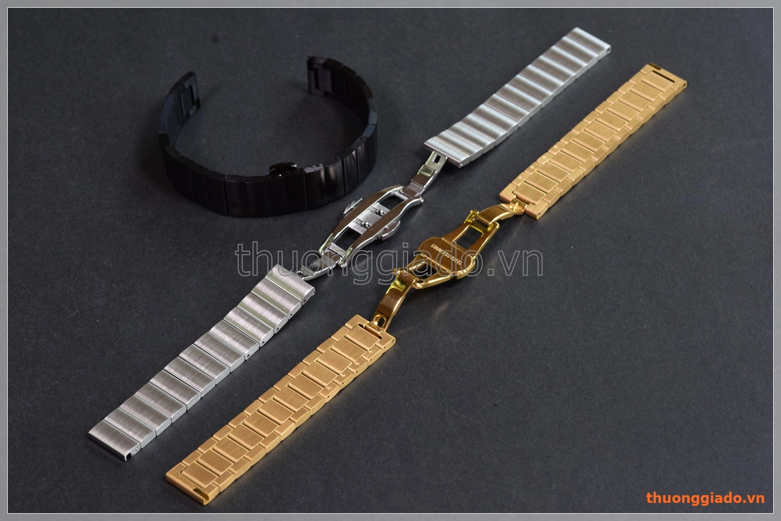 Dây đồng hồ Huawei Talkband B3 (bề rộng dây 16mm), thép không gỉ