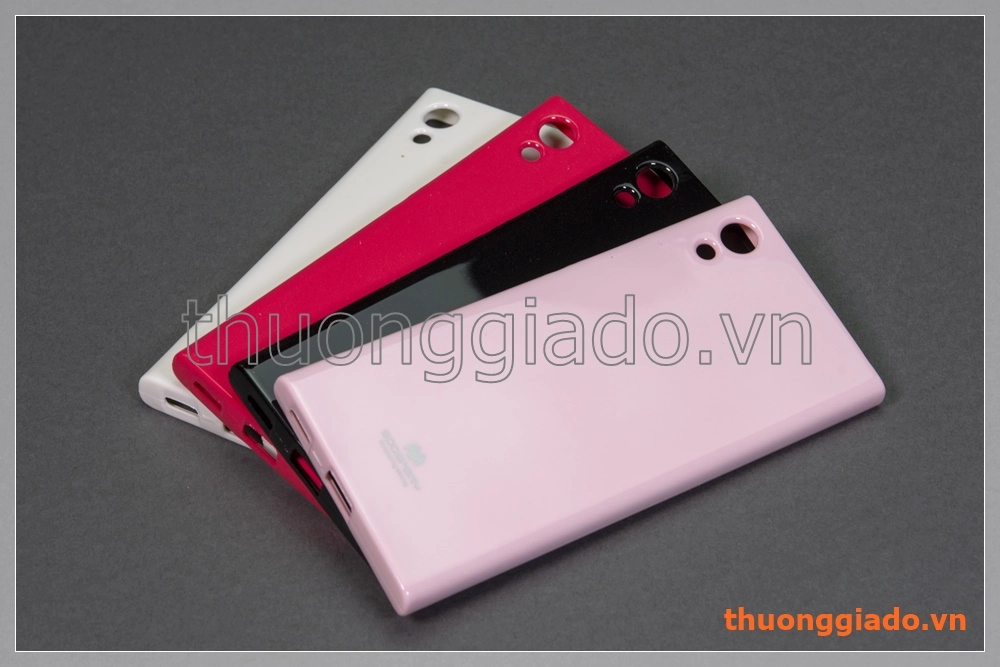 Ốp lưng silicone Sony Xperia XA1 (5.0"), hiệu GOOSPERY, JELLY Series Ốp lưng silicone Sony Xperia XA1 (5.0"), hiệu GOOSPERY, JELLY Series