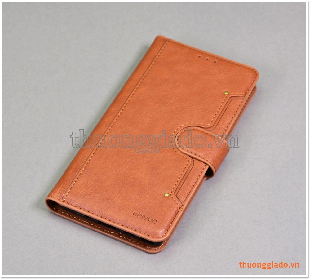 Bao da Samsung Galaxy Note 10 (N970), bao da cầm tay, chất liệu da bò, hiệu Kaiyue Bao da Samsung Galaxy Note 10 (N970), bao da cầm tay, chất liệu da bò, hiệu Kaiyue