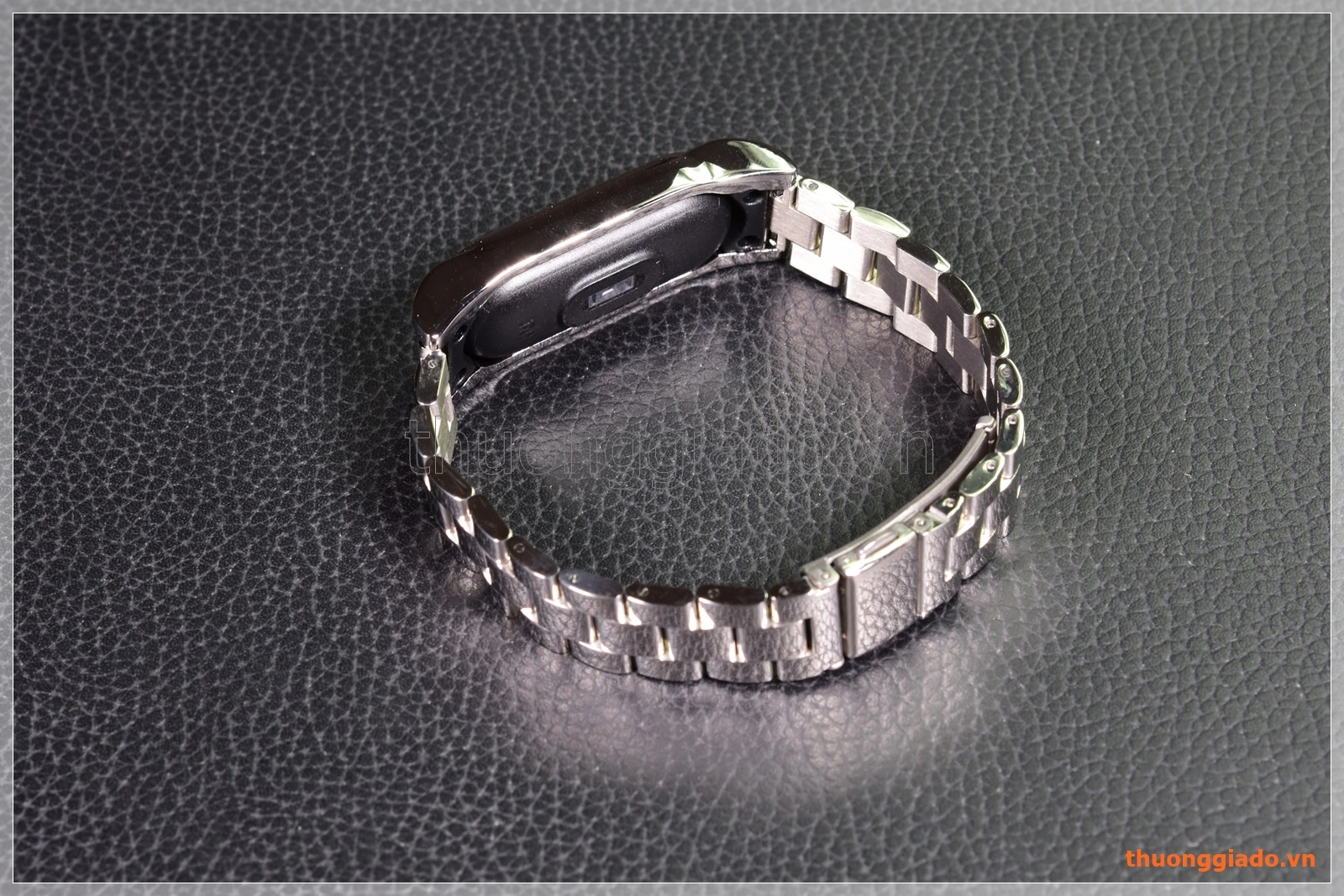 Dây đeo tay Mi Band 2 (thép không gỉ, mẫu 4)