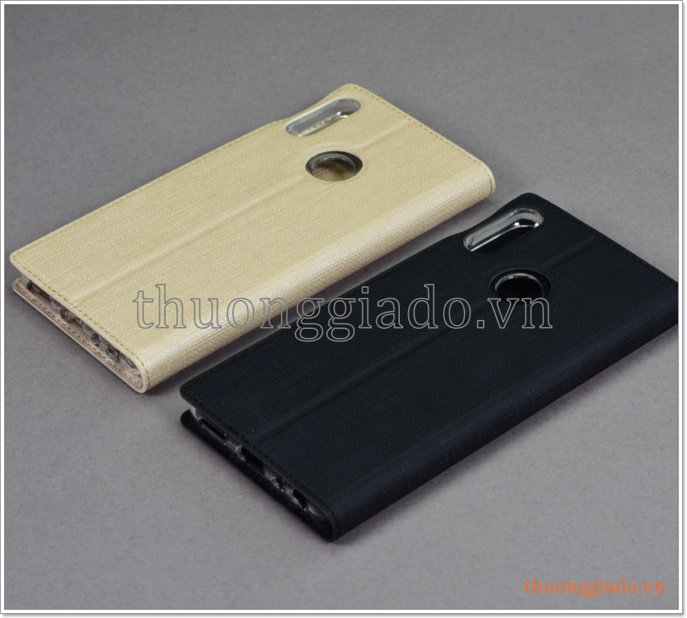 Bao da Asus Zenfone Max Pro (M2) ZB631KL, bao da cầm tay, nắp gập mở, hiệu Vili