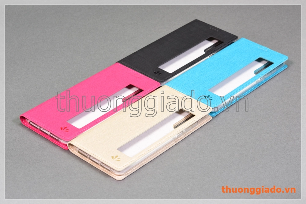 Bao da Huawei P20 Pro flip leather case, hiệu Vili (có cửa sổ view)