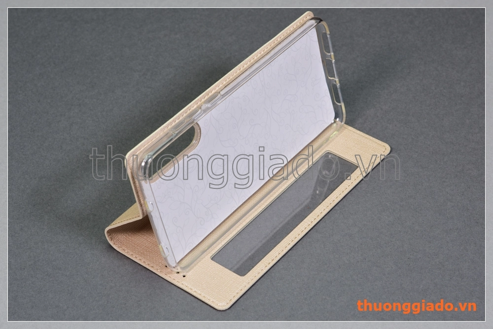 Bao da Huawei P20 Pro flip leather case, hiệu Vili (có cửa sổ view)