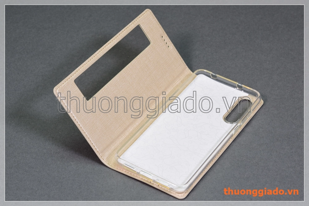 Bao da Huawei P20 Pro flip leather case, hiệu Vili (có cửa sổ view)