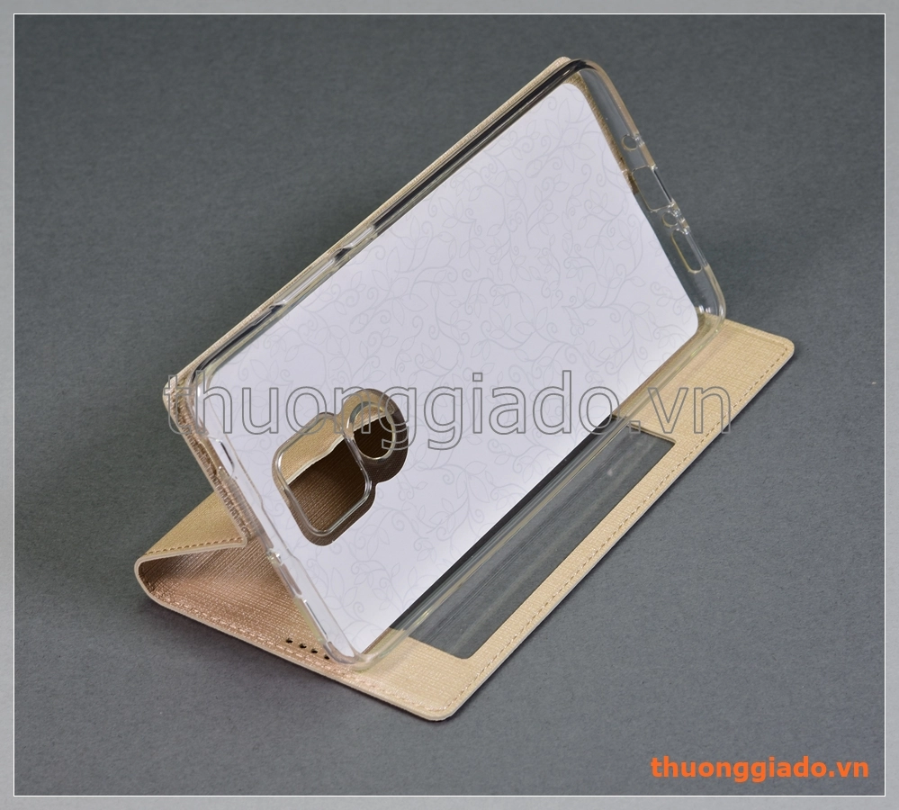 Bao da Huawei Mate 20 X, bao da cầm tay nắp gập có cửa sổ view, hiệu Vili Bao da Huawei Mate 20 X, bao da cầm tay nắp gập có cửa sổ view, hiệu Vili