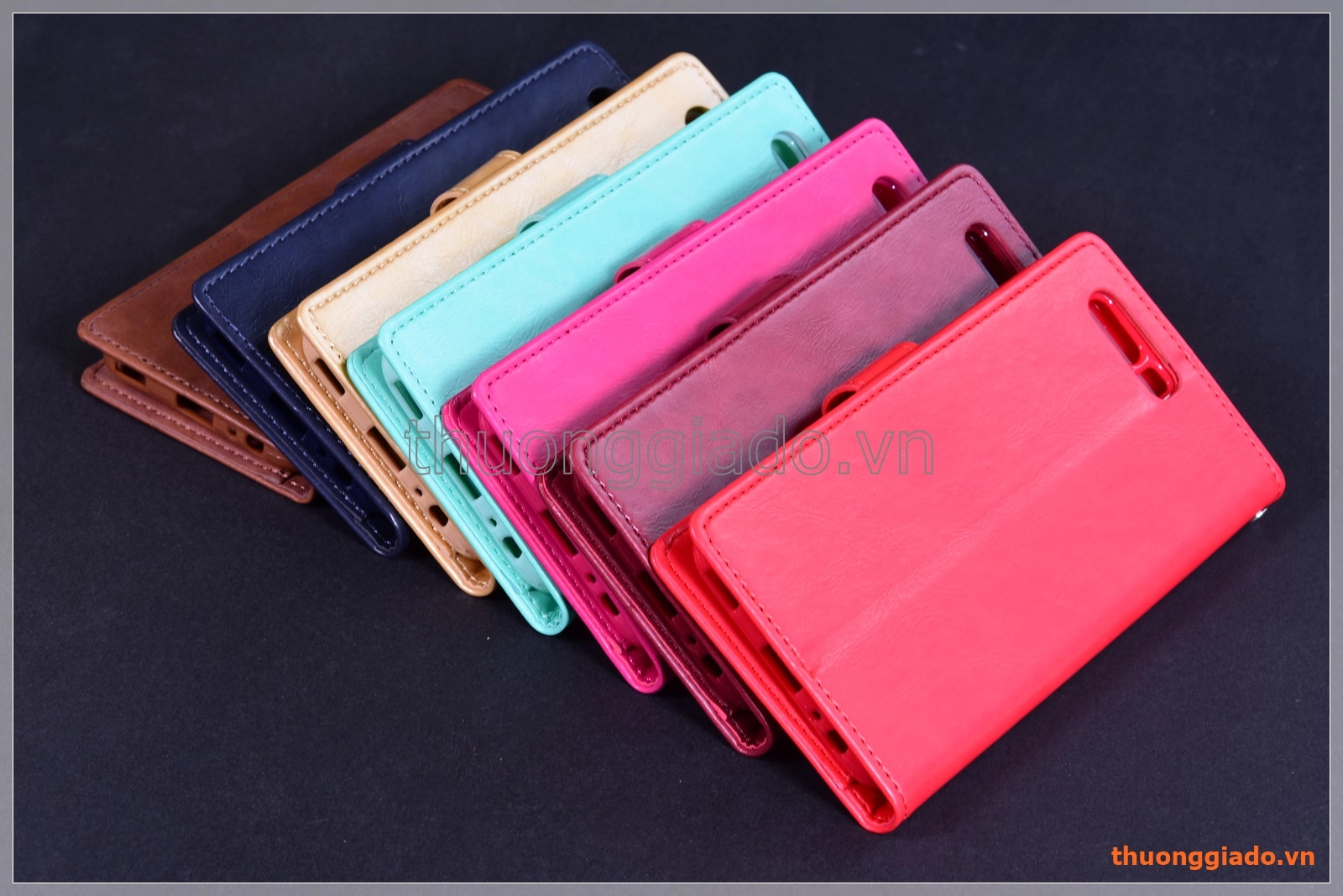 Bao da flip cover Huawei P10 (5.1"), hiệu GOOSPERY/ BLUE MOOM