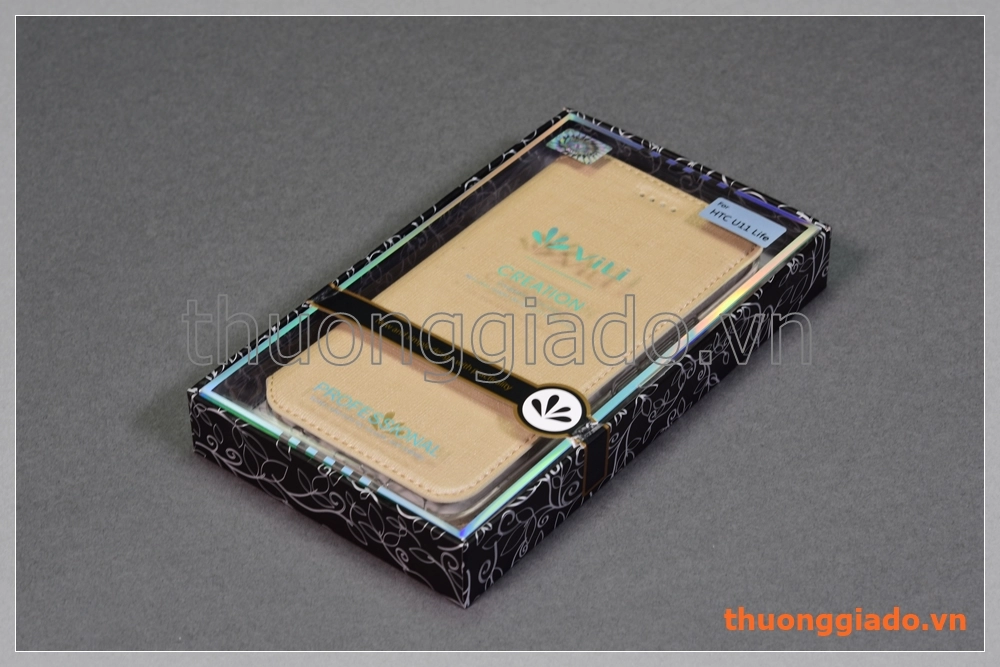 Bao da HTC U11 Life flip leather case, hiệu Vili