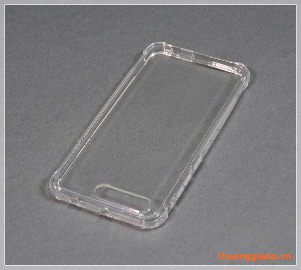 Ốp lưng silicone Asus ZenFone 4 Pro (ZS551KL), ốp trong suốt chống sốc bốn góc