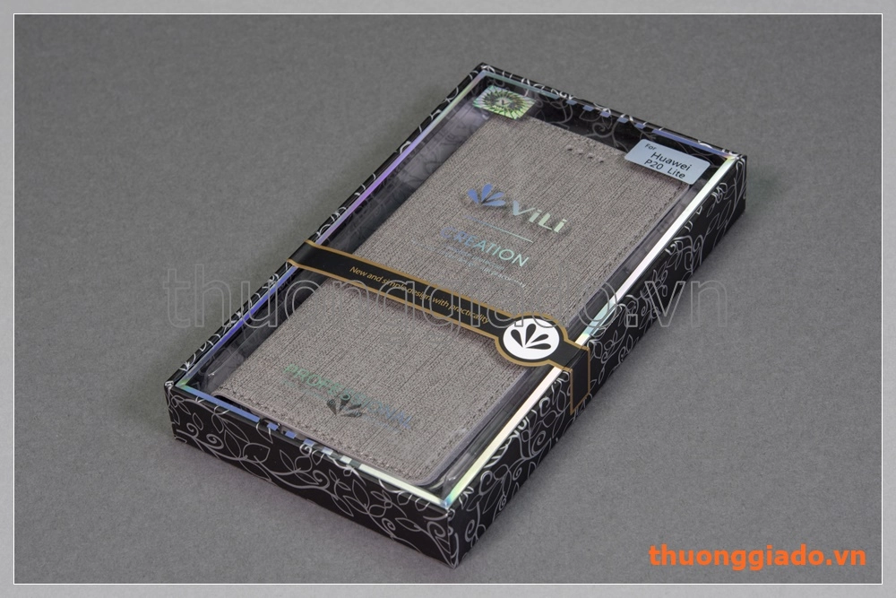 Bao da thời trang Huawei Nova 3E/ Huawei P20 Lite flip case (hiệu Vili)