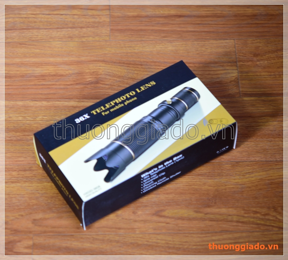 Ống nhòm kiêm lens chụp ảnh telephoto zoom 36X cho điện thoại Ống nhòm kiêm lens chụp ảnh telephoto zoom 36X cho điện thoại