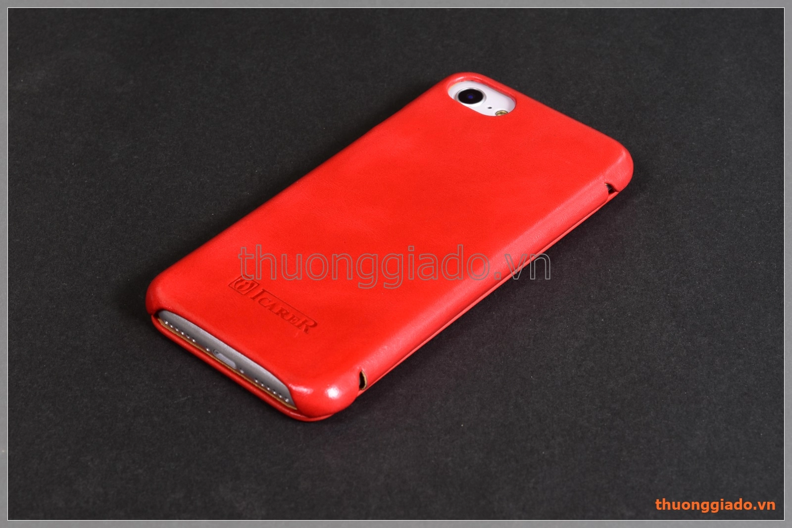 Bao da cầm tay iPhone 8 (4.7"), iPhone 7 (4.7"), hiệu Icarer, da mịn