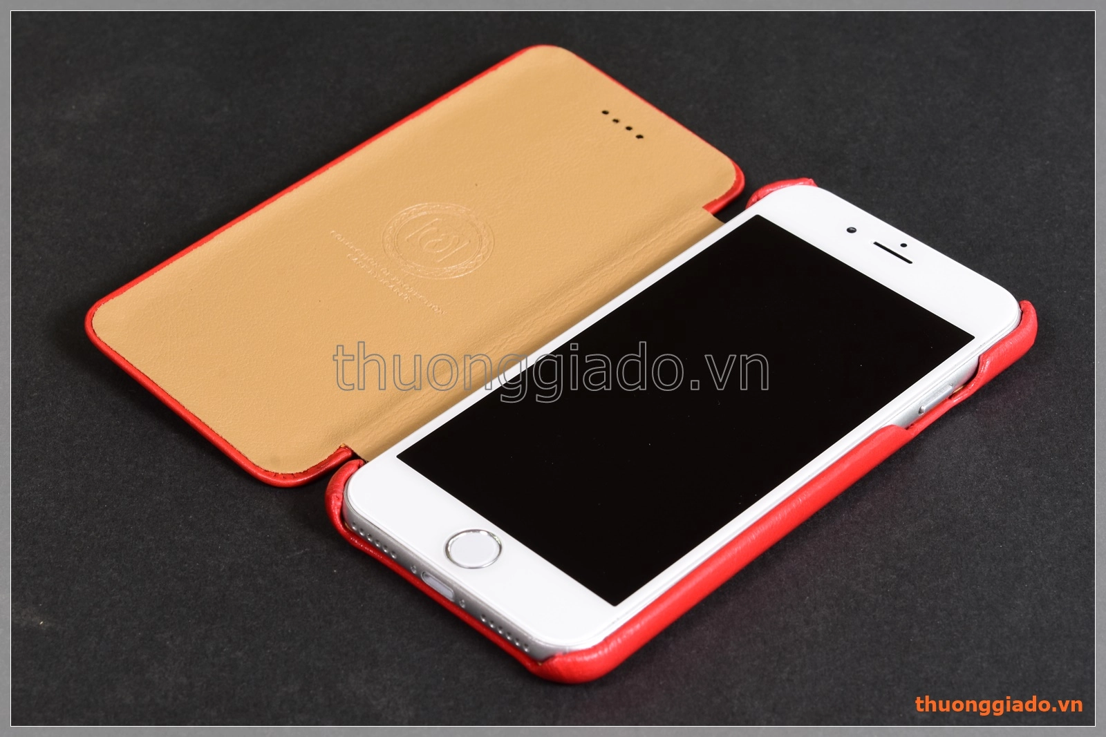 Bao da cầm tay iPhone 8 (4.7"), iPhone 7 (4.7"), hiệu Icarer, da mịn