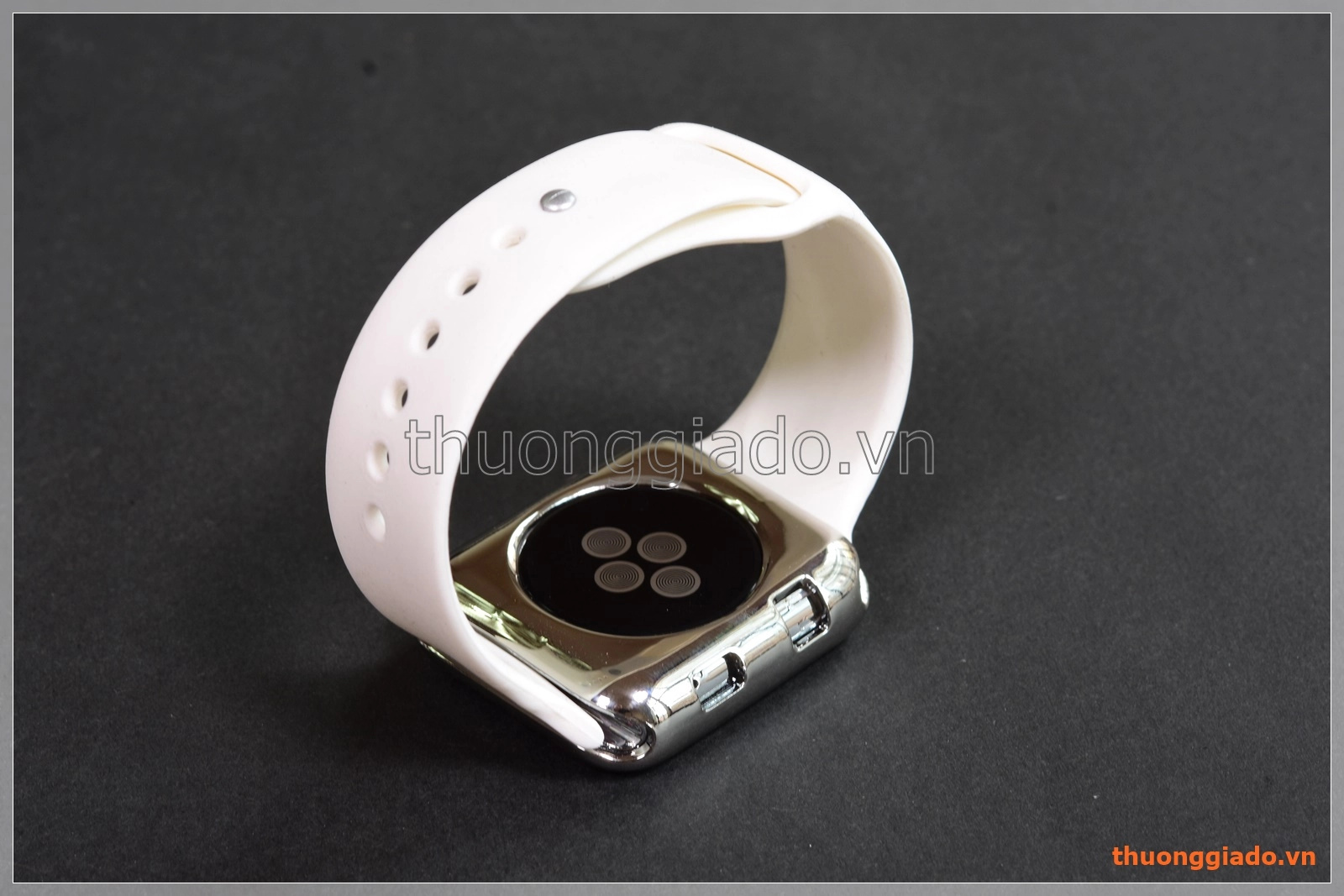 Ốp viền silicone Apple Watch 42mm màu sắc sáng bóng thời trang