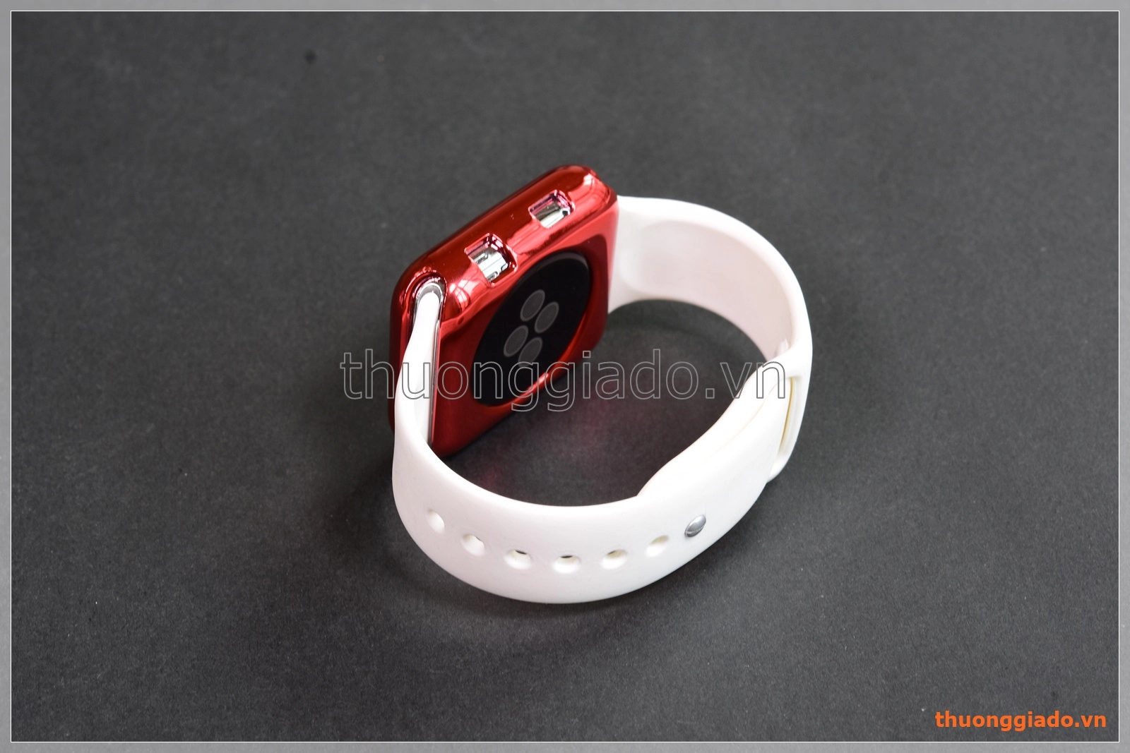 Ốp viền silicone Apple Watch 42mm màu sắc sáng bóng thời trang