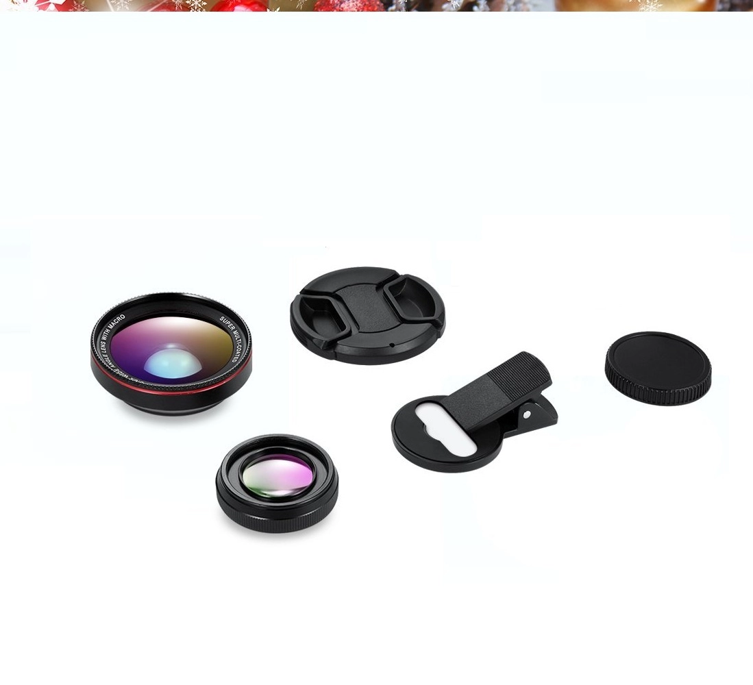 Lens chụp ảnh góc rộng 0.6X Wide Angle cho điện thoại smartphone