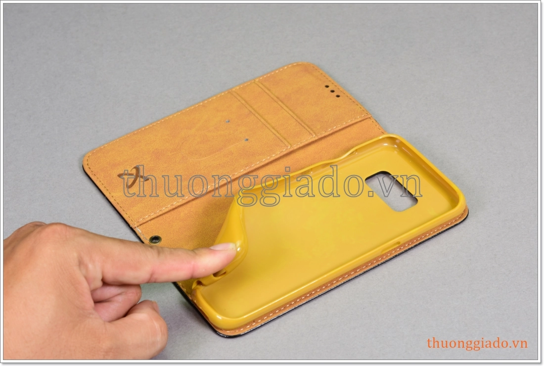 Bao da Samsung Galaxy S8 - G950, bao da cầm tay, chất liệu da bò thật Bao da Samsung Galaxy S8 - G950, bao da cầm tay, chất liệu da bò thật